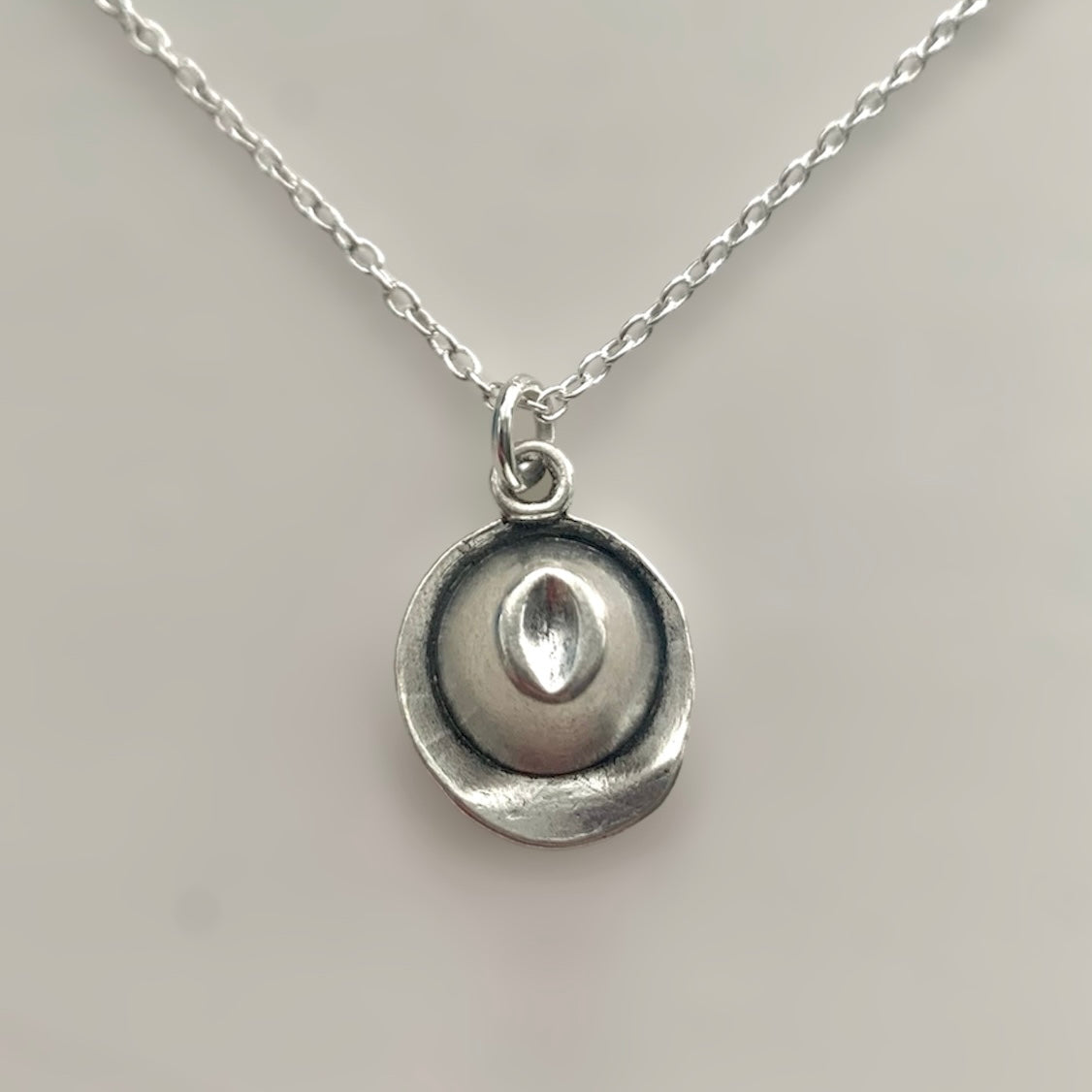Cowboy Hat Necklace