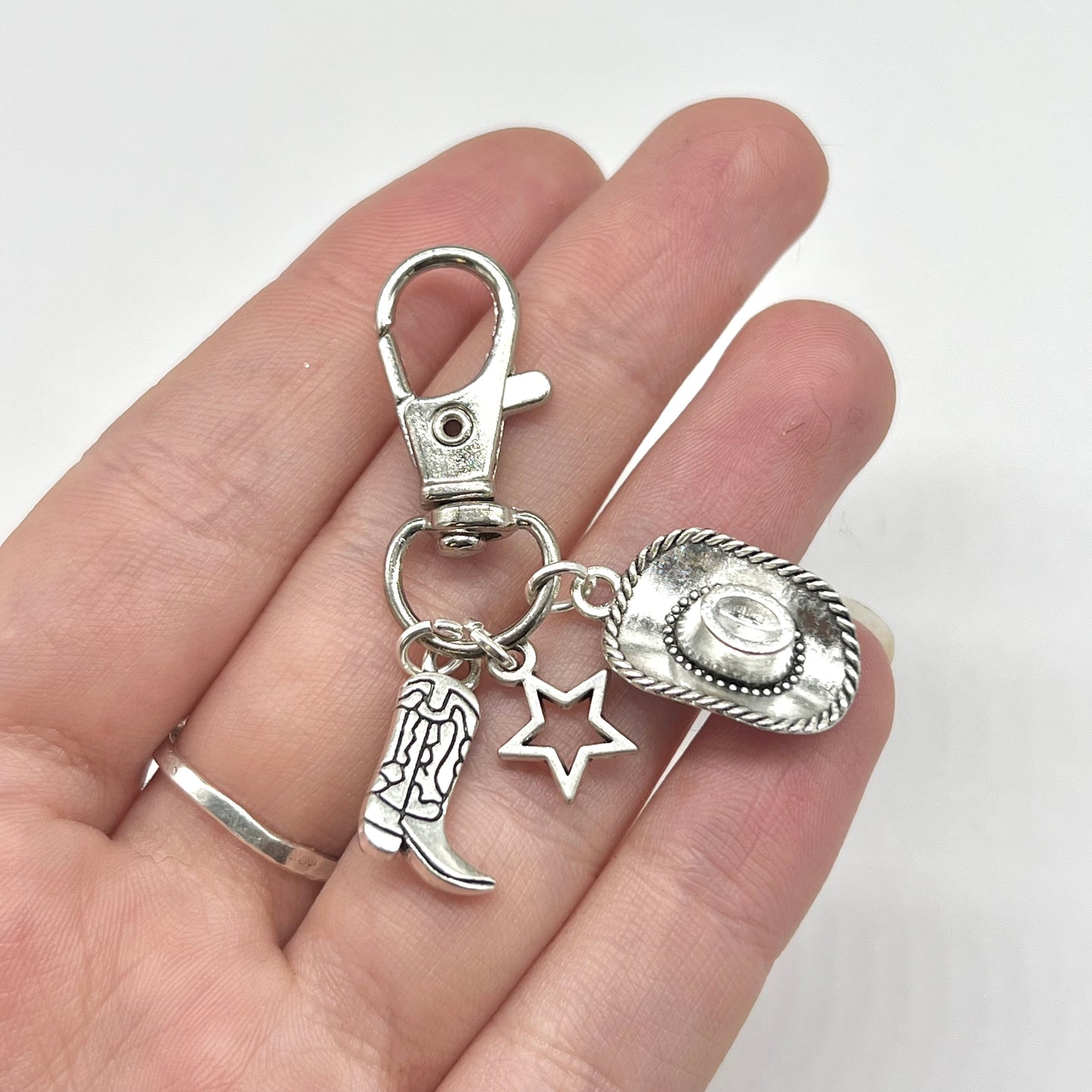 Cowboy Keychain