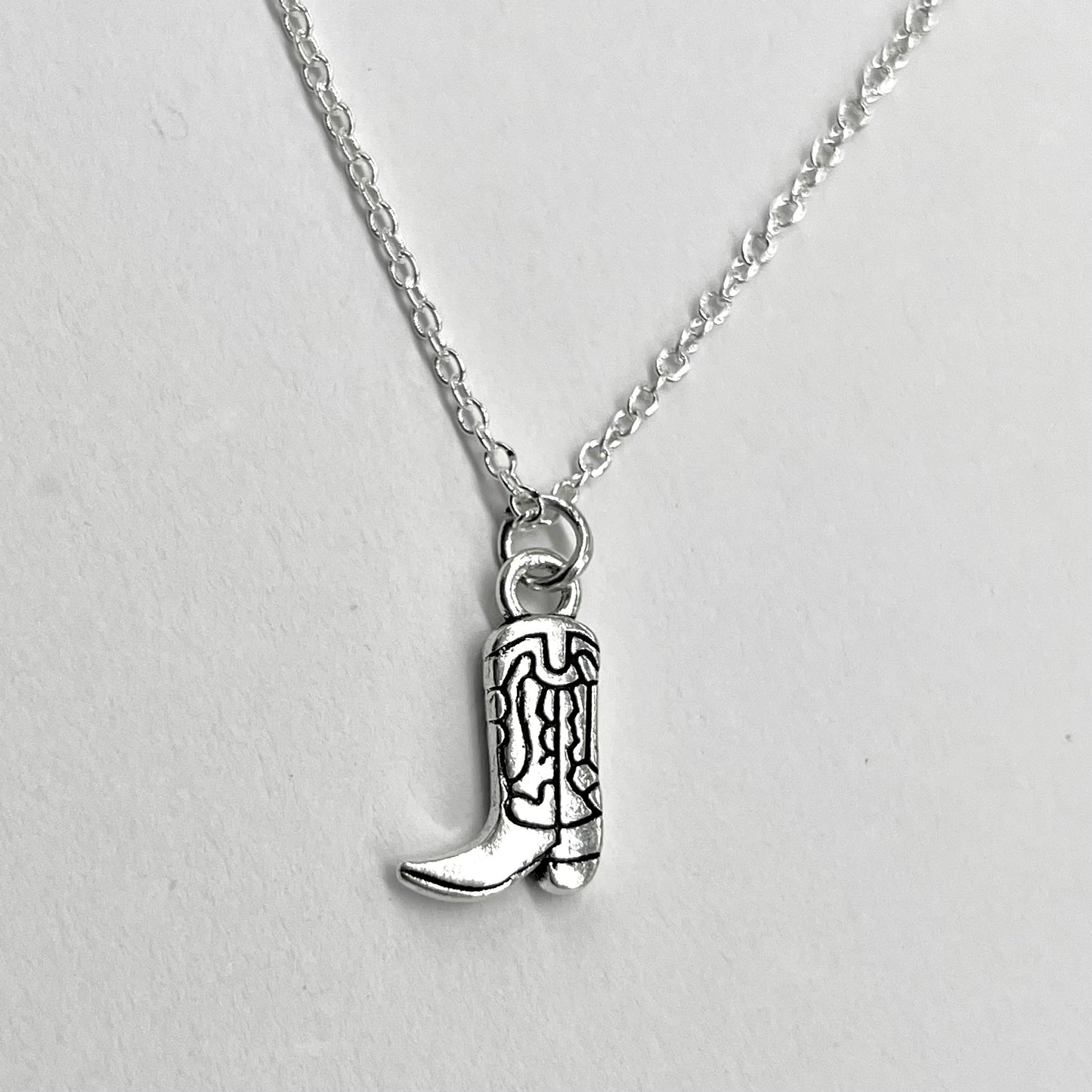 Cowboy Boot Necklace