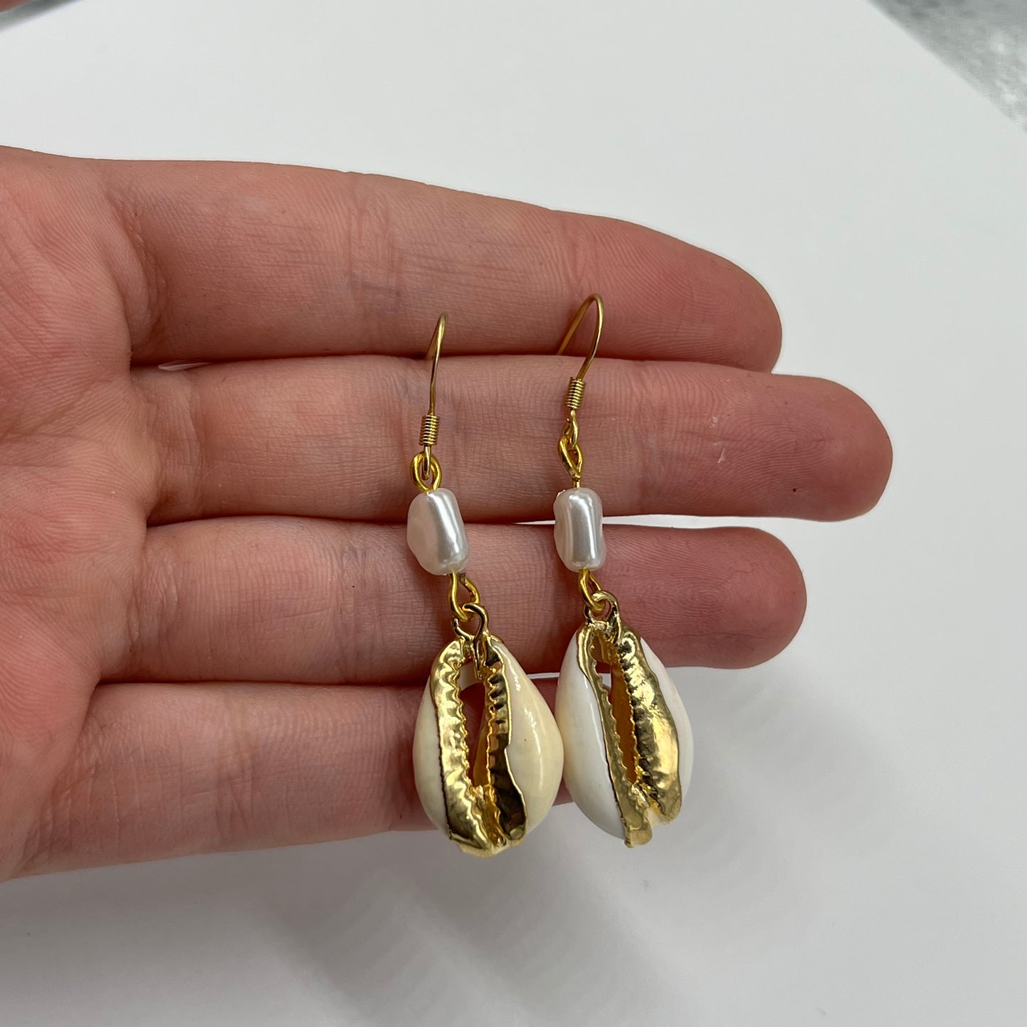 Cowrie Shells & Pearls