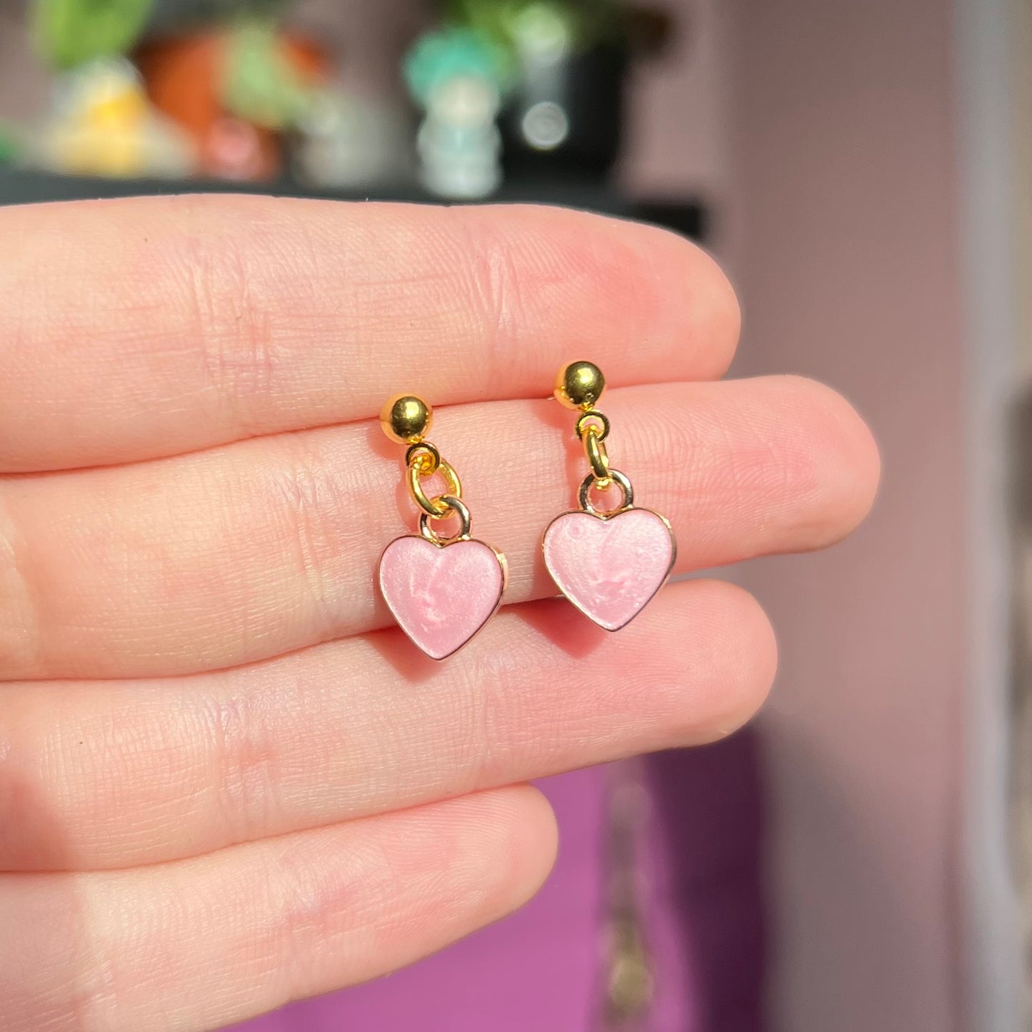Heart Studs