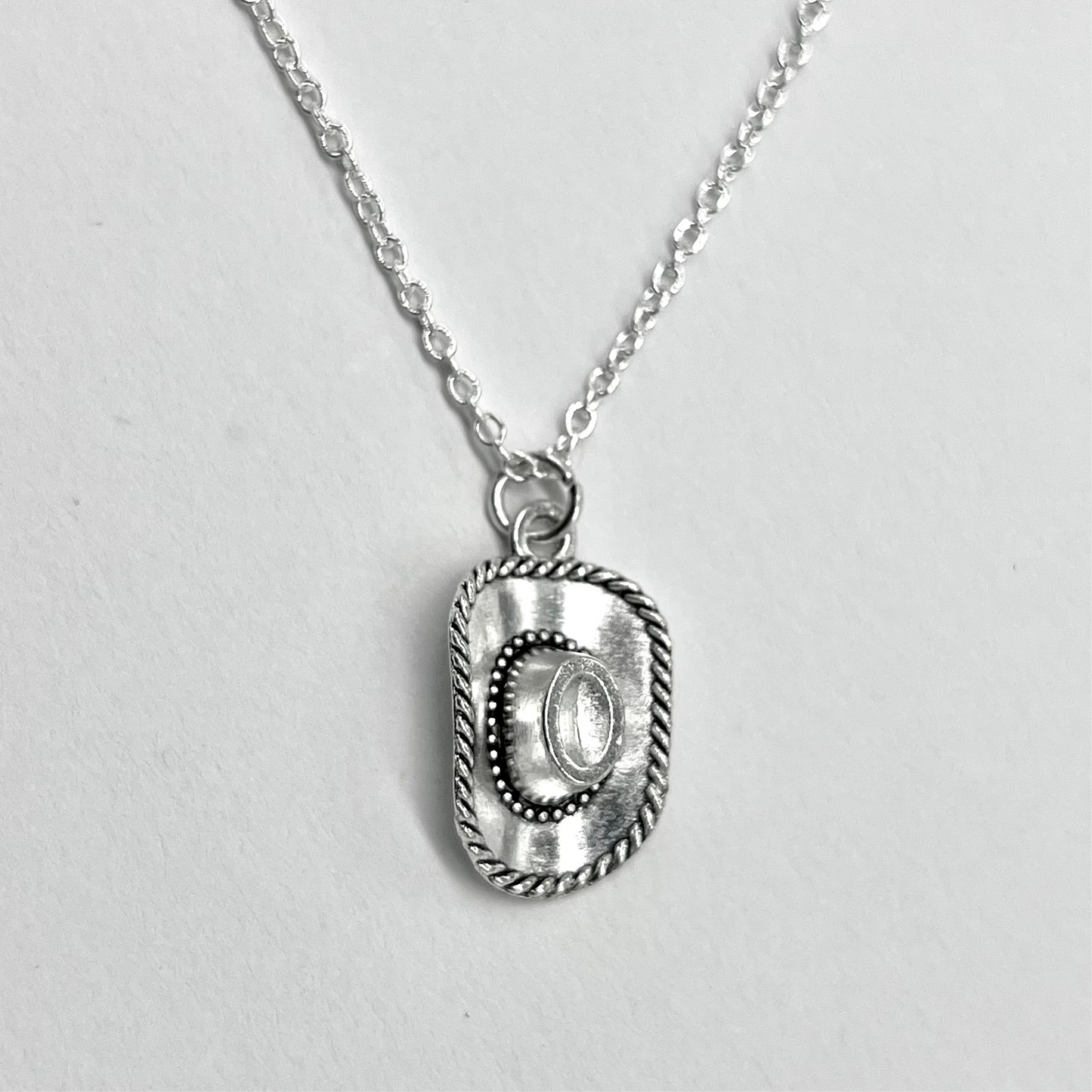 Cowboy Hat Necklace