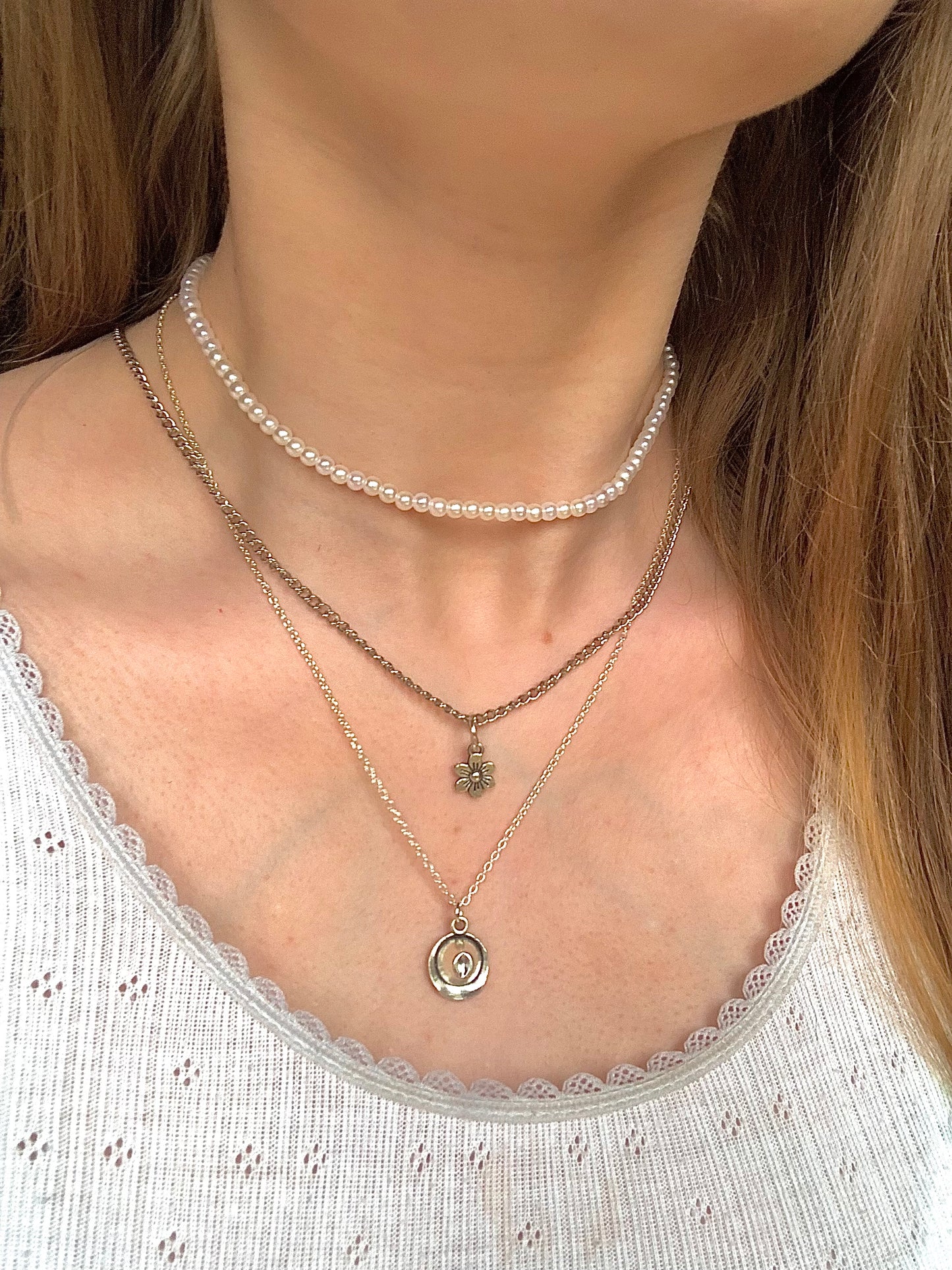 Cowboy Hat charm necklace