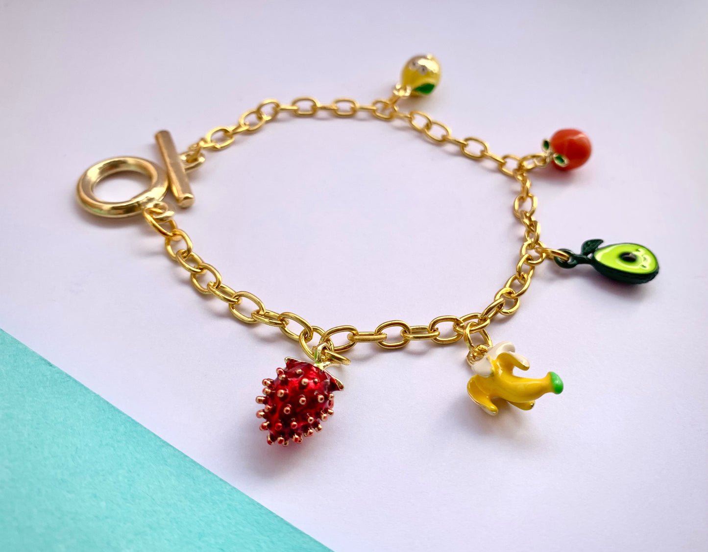 Fruit Charm Bracelet