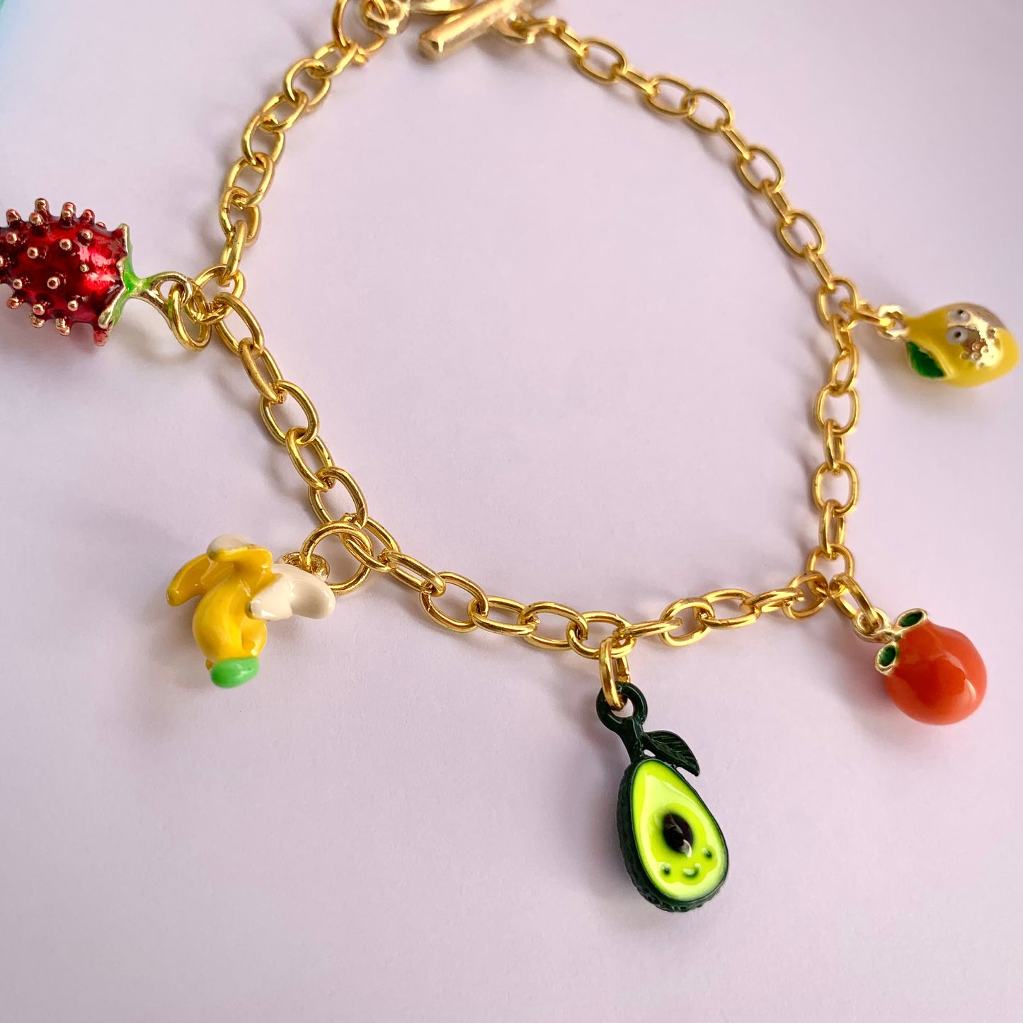 Fruit Charm Bracelet