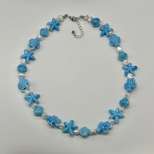 Marine Pearl Necklace