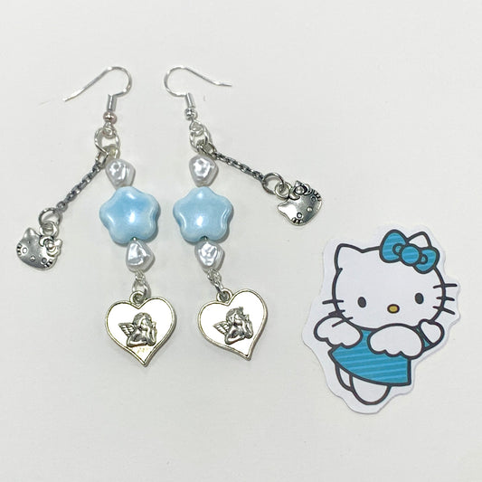 Angel Hello Kitty Earrings