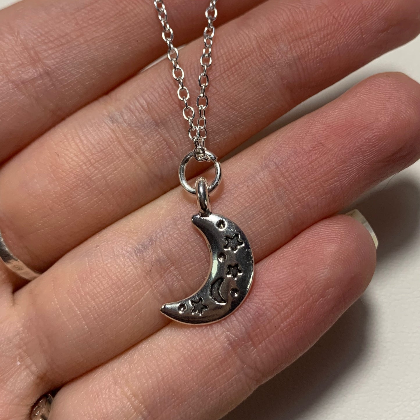 Starry Moon Necklace